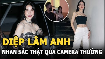 Diệp Lâm Anh lộ nhan sắc thật qua camera thường, được trai trẻ tháp tùng tại sự kiện hậu ly hôn