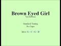 Brown eyed girl  easy guitar chords and lyrics