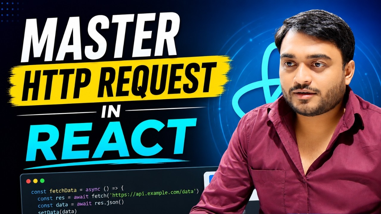 Day-28/30 Basics Of API & HttpRequest || React NextJS Tutorial for Beginners in Hindi
