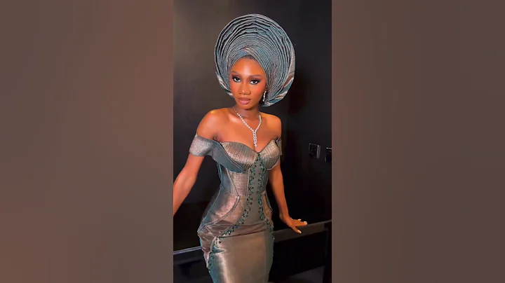 Beautiful Nigerian Bride | Yoruba Traditional Bridal Look #bridalmakeup #makeup #bridal