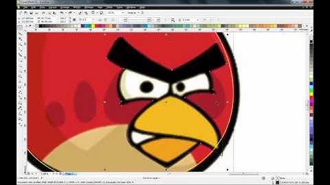 Tutorial 5 - Lets Trace an Image - Angry Birds Trace Part 1