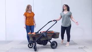 Evenflo Pivot Xplore™ All-Terrain Stroller Wagon | How To & Demo