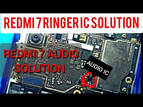 Redmi 7 Audio IC Replacement | How To Change Audio ic | Mobile Tech ...