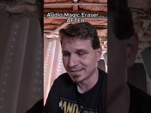 Audio Magic Eraser demo on the Google Pixel 8 Pro