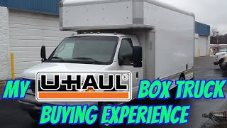 My UHaul Box Truck Buying Experience