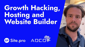Growth Hacking, Hosting and Website Builder by Filip Borcov @AfricaDatacentersAndCloudDays