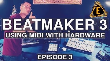 Beatmaker 3 - Using Midi With Hardware - Episode 3