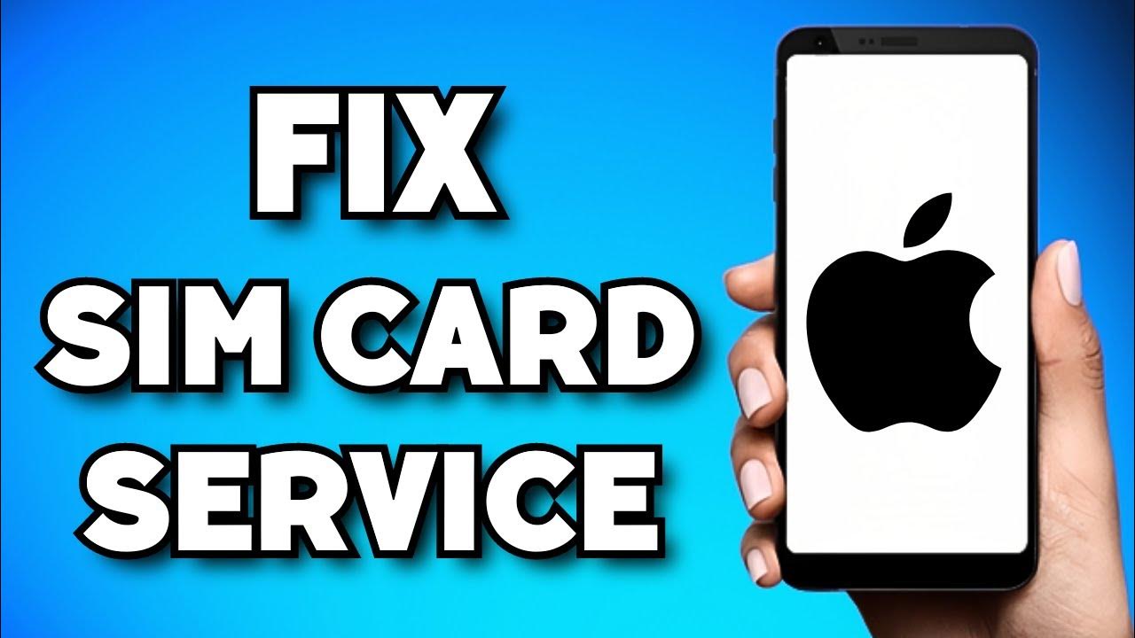 How To Fix Sim Card No Service on iPhone (2023 Guide) YouTube