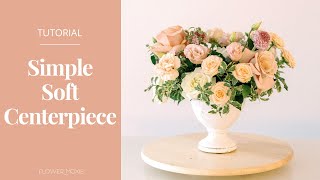 Build a simple, soft floral centerpiece for your DIY wedding with Flower Moxie screenshot 5