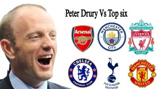 Peter Drury || Top Six Teams in The Premier League || #1