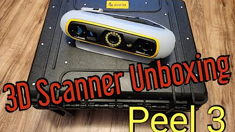 Unboxing the Brand New Peel 3 Professional 3D Scanner from Peel 3D!!