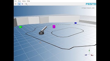 Analytical Robotics Food Serving_3a_PE01 Robotino® SIM Demo
