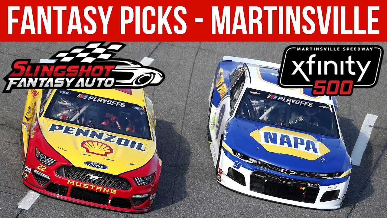 Martinsville Playoff Race NASCAR Fantasy Picks Xfinity 500 (2021