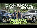 Toyota Tundra vs. Chevrolet Silverado, batalla de pickups 2019!