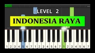 piano tutorial indonesia raya - lagu wajib nasional screenshot 2