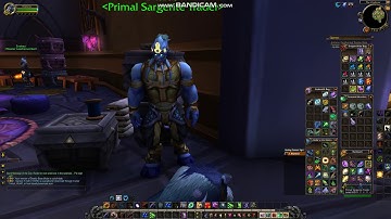 World of Warcraft Legion: Primal Sargerite NPC