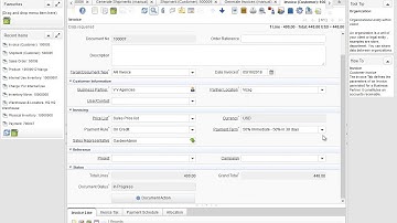 How to create Customer Invoice in iDempiere