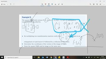 Ex9F: IB HL AI Maths, Oxford: affine matrix transformation (Ax+b), extending to translations (GTU)