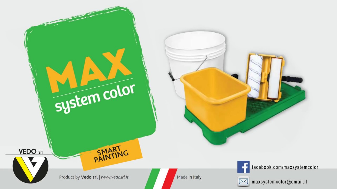 Max system color tinteggiare pareti fai da te, angoli e soffitti ... Muri scale pitturate