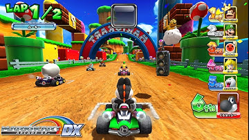 Mario Kart Arcade GP DX 1.18 (Arcade) Gameplay Walkthrough [Part 1] Toad Cup Mirror Longplay