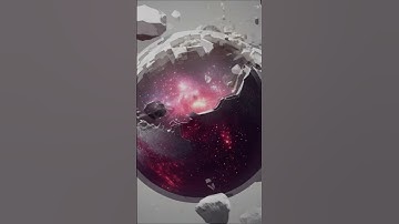 Witness Broken Planet in Deep Outer Space: Cosmic Catastrophe Unfolds! #spaceart #space #spacescene