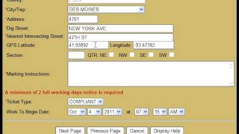 Iowa One Call ITIC Training Video