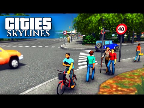 Cities: Skylines - Розвязка Без Пробок #2