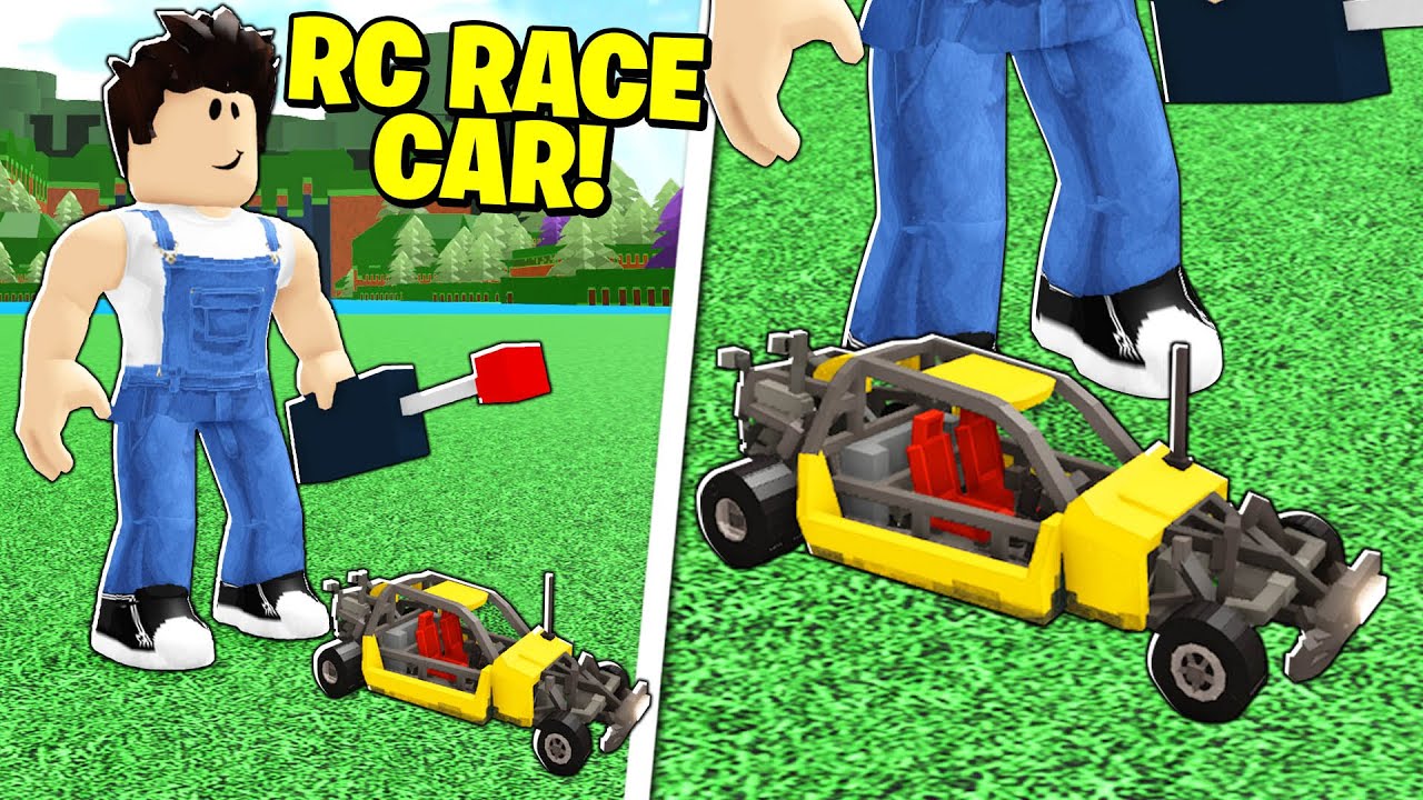 WORLDS SMALLEST RC RACE CAR IN Build a Boat! YouTube