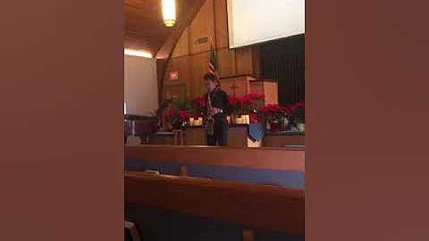 Silent Night Alto Sax - Nicholas Bonilla