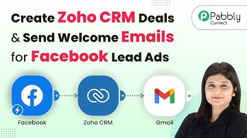 How to Create Deals in Zoho CRM and Send Welcome Email for Facebook Lead Ads