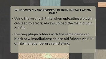 Why Does My WordPress Plugin Installation Fail? - WP Solutions Guru