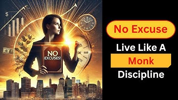 No Excuses! The Power of Self-Discipline By Brian Tracy | Live Like A Monk Discipline.
