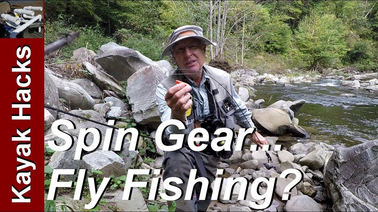 Fly Fishing With A Spinning Rod - Using a Casting Bubble 
