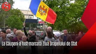 La Căușeni a fost marcată Ziua Drapelului de Stat