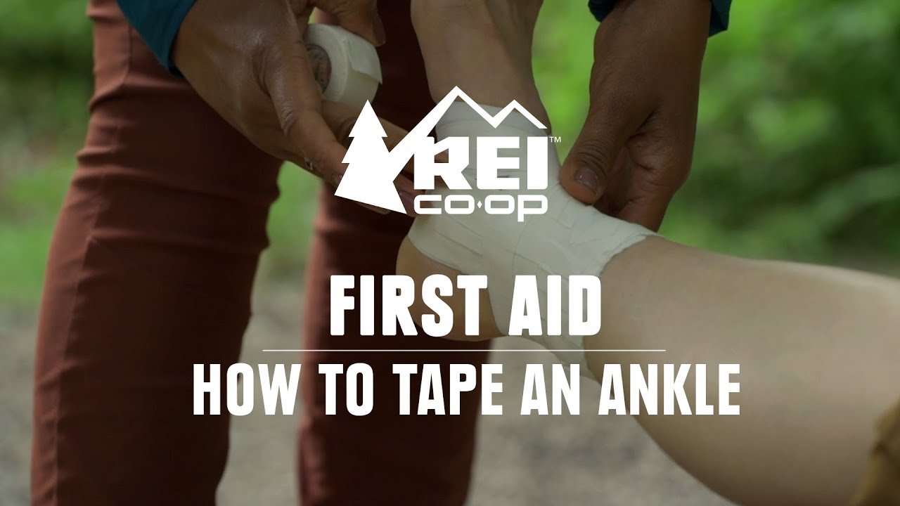 How to Tape a Sprained Ankle || REI