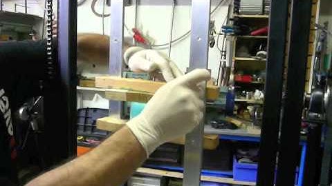 Rotocasting manifacturing machine -  test prima formatura