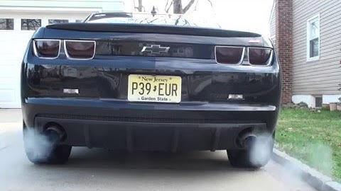 2013 Camaro SS SLP Loudmouth + X Pipe + K&N (CAI)