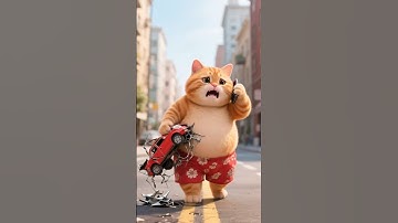 Optimus Prime Saves the Orange Cat from Autobot Bullies #cat