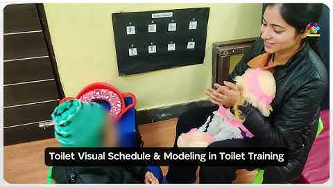 Toilet Training Autism | Modeling & Toilet Visual Schedule in Toilet Training |