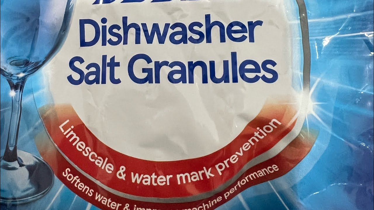 Tesco Dishwasher Salt Granules 3Kg