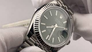 ROLEXロレックスデイトジャスト126334　41ｍｍグリーン文字盤 CLEANクリーン工場