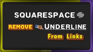 How to Remove Underlines from Links in Squarespace 7.1: No CSS trick