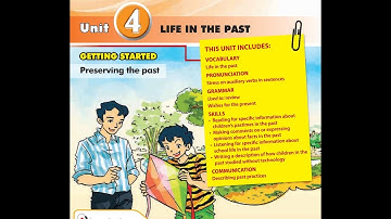 E 9 UNIT 4   LIFE IN THE PAST GETTING STARTED