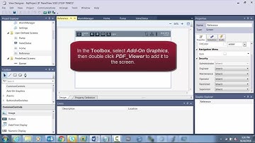 Studio 5000 View Designer and PanelView 5000: Intro Lab - 11 - Using PDF Documents