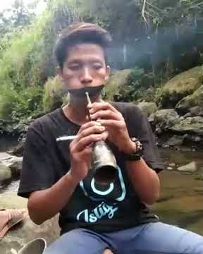 belajar sompret jaranan.