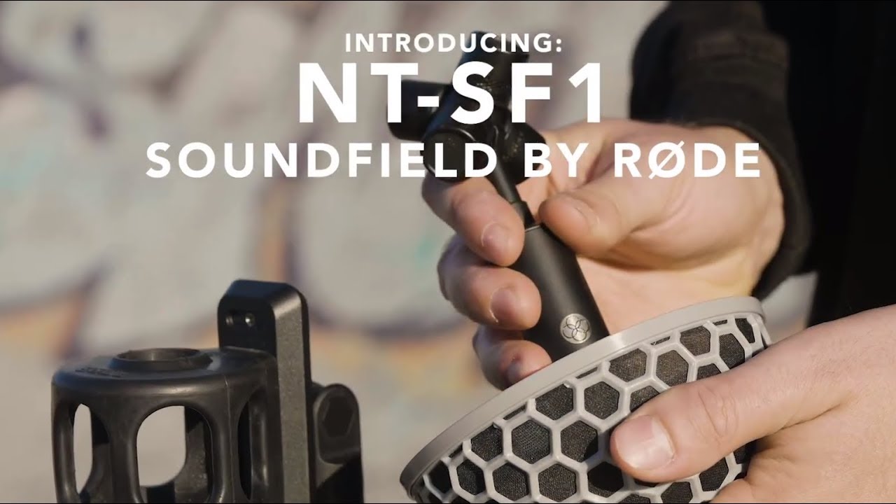 SoundField by RØDE NT-SF1 - Now Shipping - YouTube