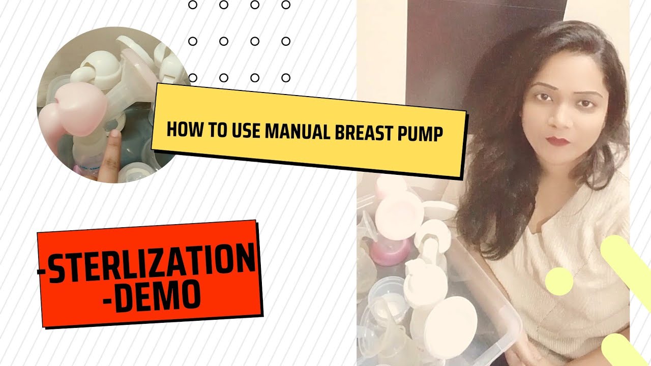 How to use Manual Breast Pumps YouTube