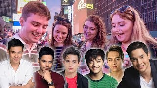 American Girls Pick the Most Handsome Filipino Celebrity?!