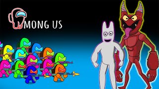 Among Us vs BANBAN Satan & Banbaleena - Garten of Banban EP 94 | Crew Mars Among Us Animation