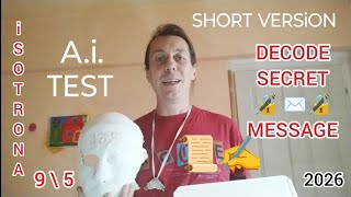 SECRET WRITTEN CAESAR MESSAGE 5\9\[2026] TESTED VERSUS A.I. CRACKING 